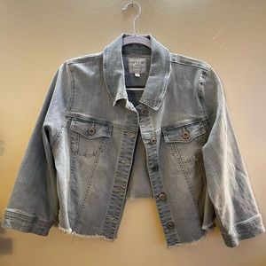 Torrid Cropped Jean Jacket